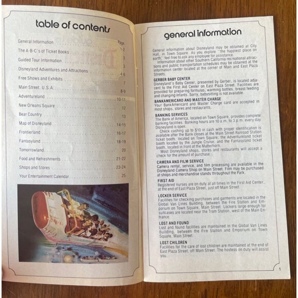 Vintage Disneyland Guide Fall/Winter 1977-78 With Petes Dragon Promo - Picture 4 of 4